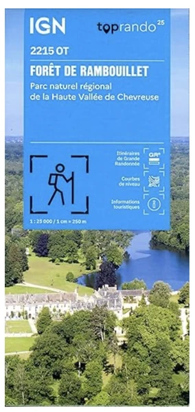 2215OT FORET DE RAMBOUILLET, PNR DE LA HAUTE VALLEE DE CHEVREUSE / RECTO
