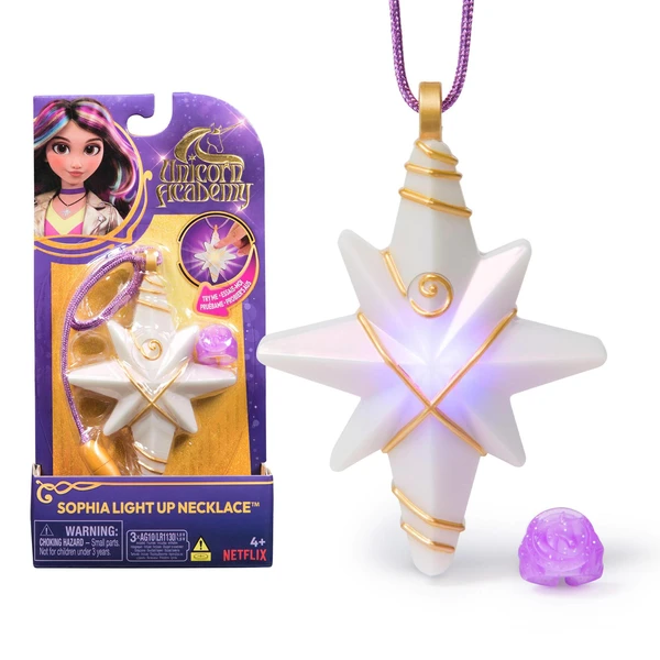 Unicorn Academy – Collier et bague lumineux