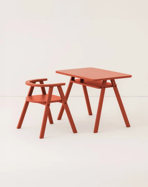 Ensemble bureau enfant avec 1 chaise Growing Green