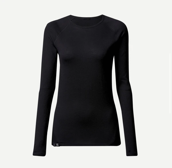 T-shirt manche longues en laine mérinos 