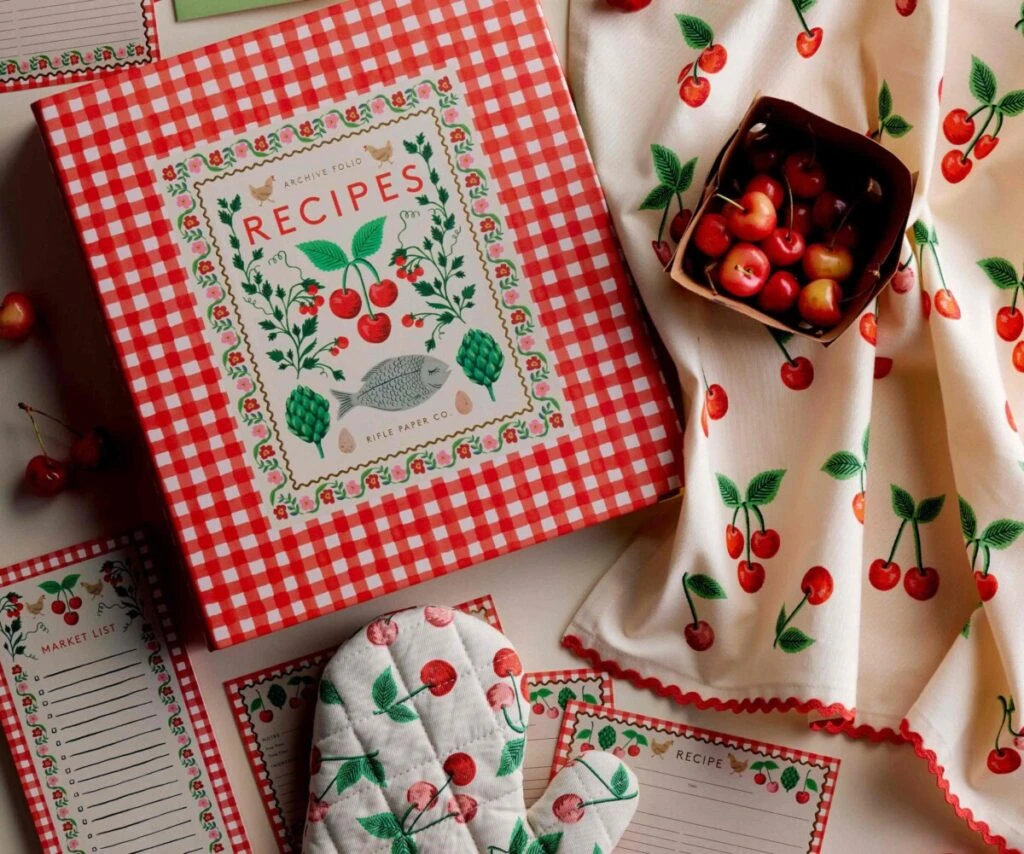 Classeur de recettes Cherry Farm Rifle Paper