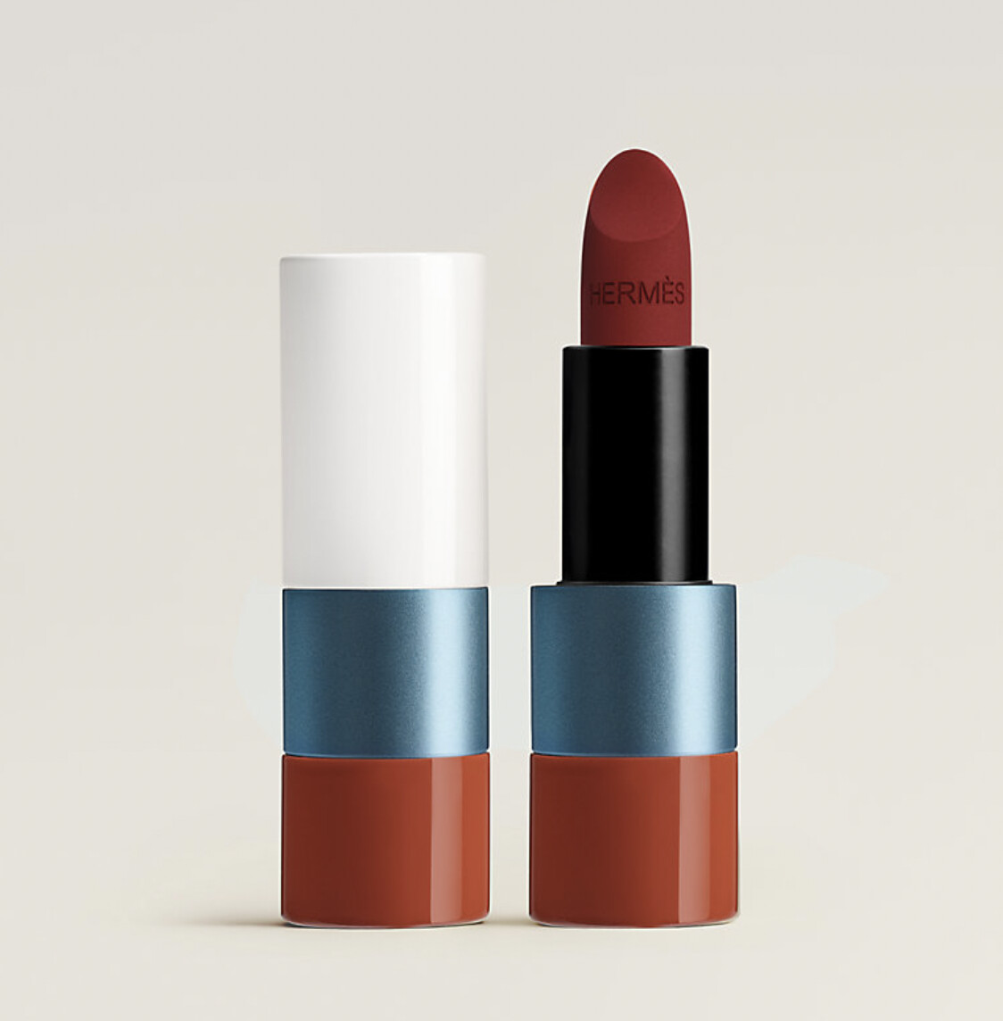 Rouge Hermès, Rouge à lèvres mat, Édition limitée, Rouge Cinabre