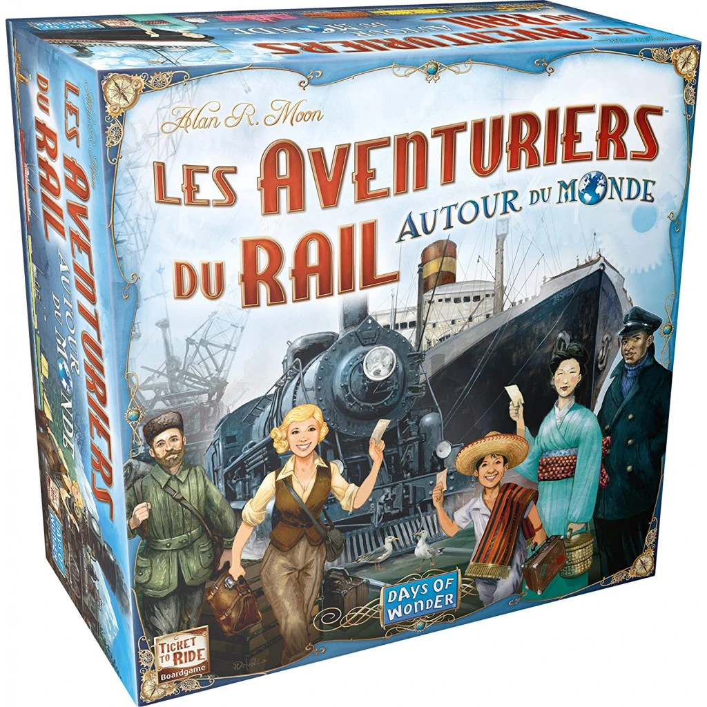 Jeu de société : Les Aventuriers du Rail