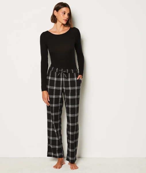 Pantalon de pyjama à carreaux