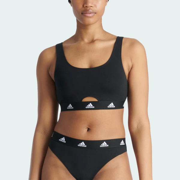 ACTIVE COMFORT COTTON SCOOP BRALETTE