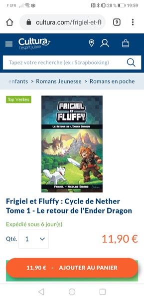 Frigiel et fluffy-- cycle du nether - tome 1