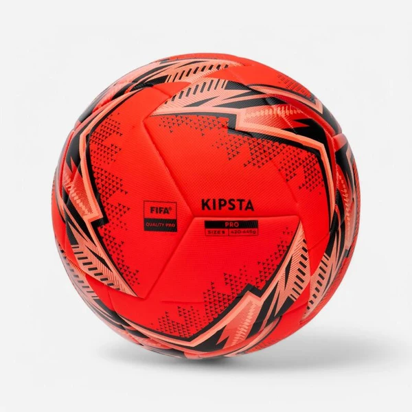 Ballon de football thermocollé fifa quality pro, pro ball taille 5 rouge