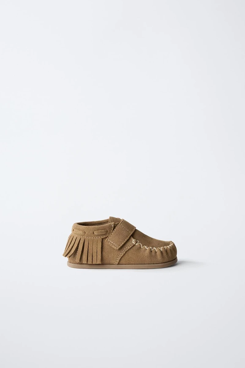 BOTTES À FRANGES EN CUIR BAREFOOT