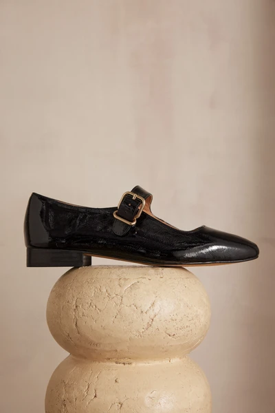 Ballerines VELVET en cuir verni