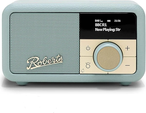 Roberts PETITE2 FM/DAB/DAB+ Digital Radio with Bluetooth - Duck Egg