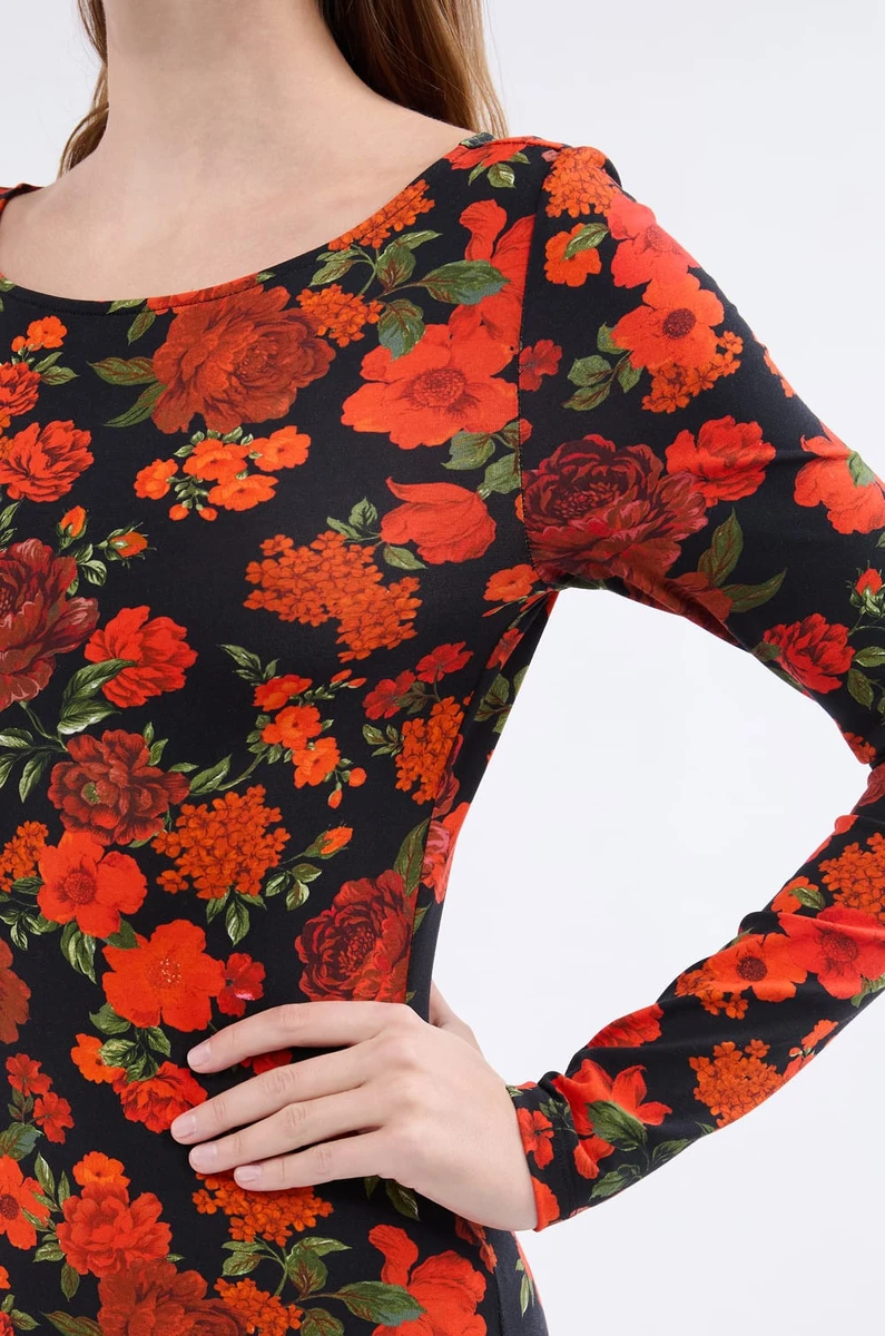 Body à motifs en coton