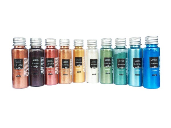 Set SAHARA Pigments Métalliques | RESIN PRO SASU