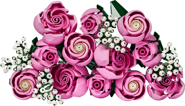 Bouquet de roses roses 10374 | The Botanical Collection | Boutique LEGO® officielle FR