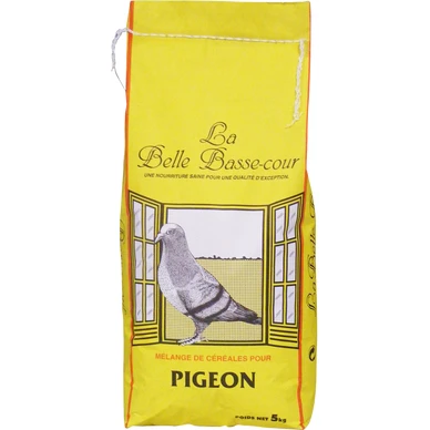 Aliment complet pour pigeons LA BELLE BASSE COUR, 5kg