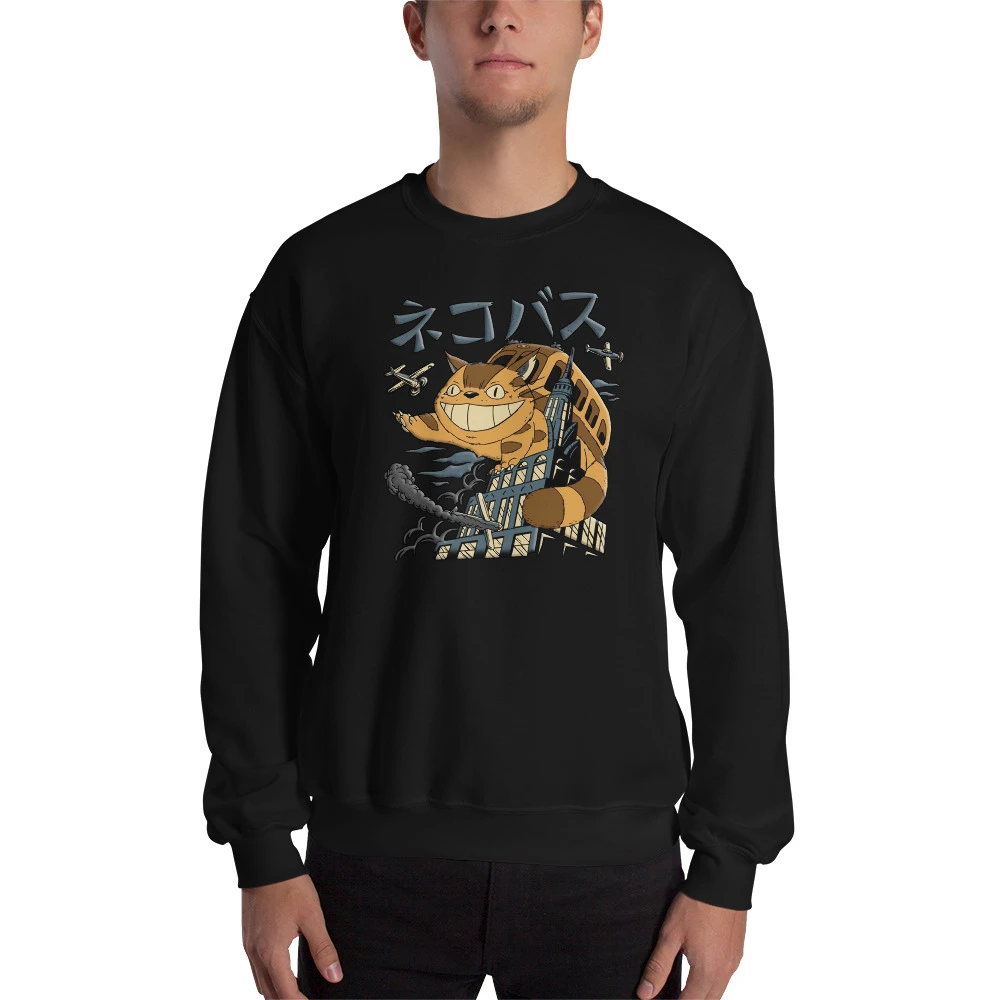 My Neighbor Totoro Kong Style Cat Bus Sweatshirt - Ghibli Merch Store - Official Studio Ghibli Merchandise