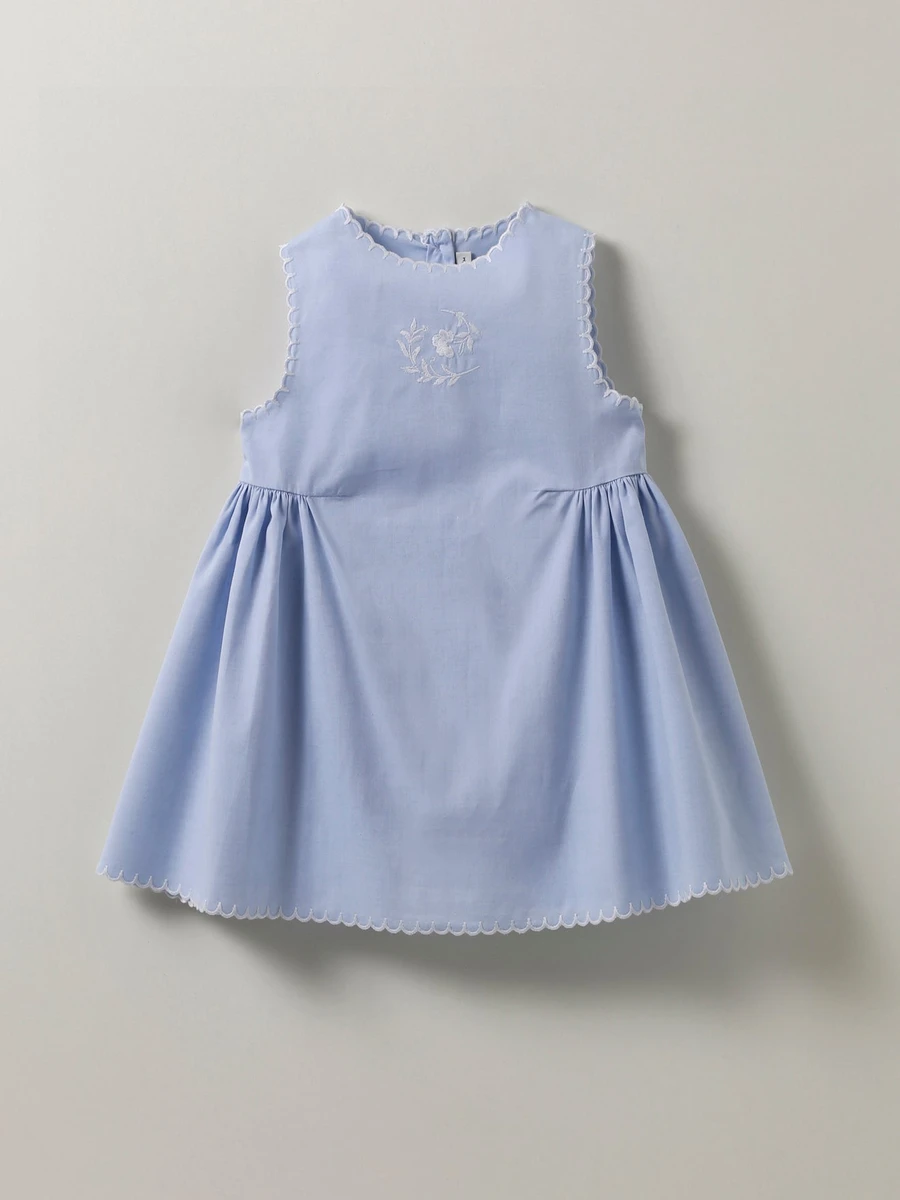 Robe en Oxford Bébé