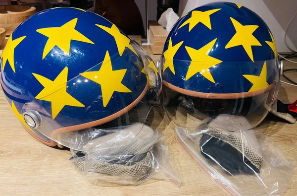 Casques moto duo