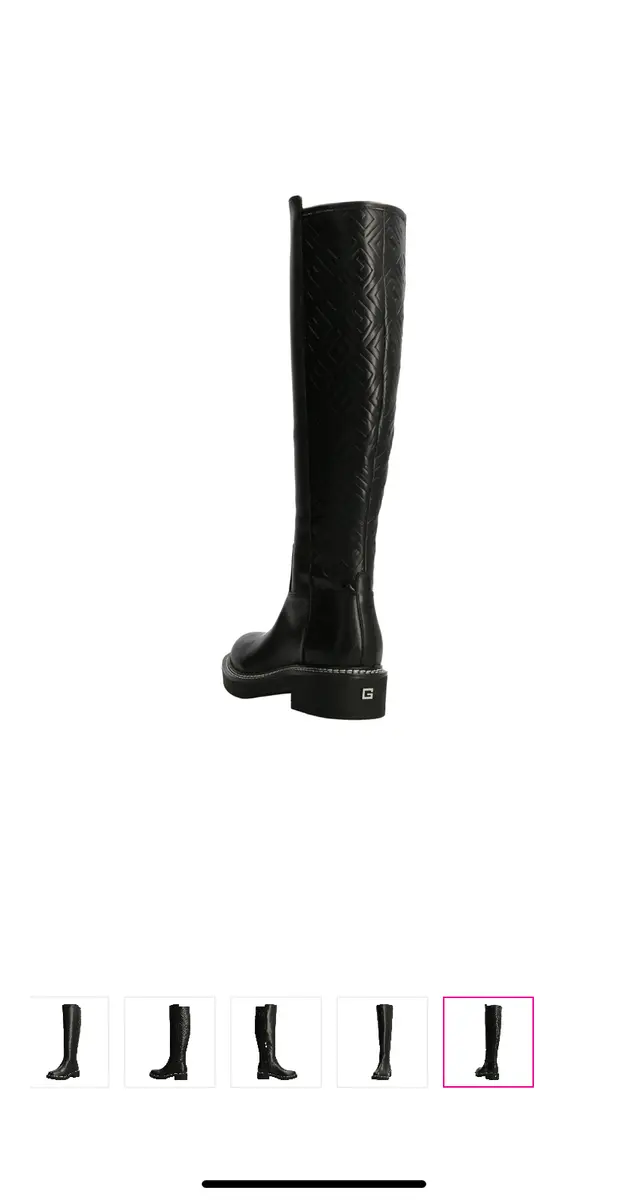 Bottes - Cuire nappa - noir - talons : 4.2 cm