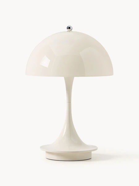 Lampe à poser LED portable à intensité variable Panthella 160, design Verner Panton