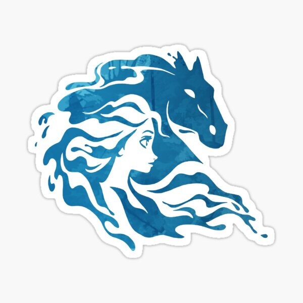 Horse Inspired Silhouette | Sticker