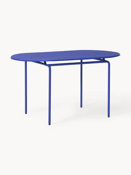 Table de jardin ovale Kumi, 140 x 70 cm