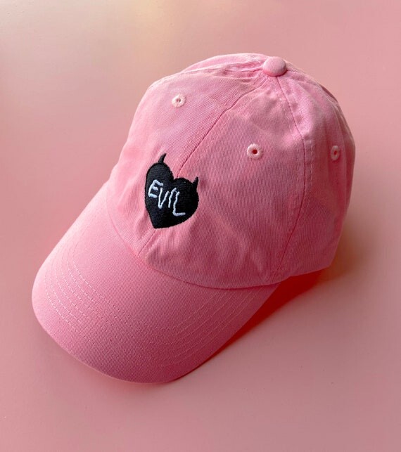 CHAPEAU EVIL HEART - Spooky Doodle Club Brodé Papa Chapeau De Baseball Casquette