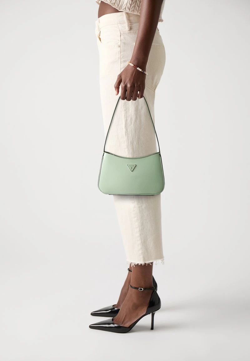 ARNELA ZIP SHOULDER BAG - Sac à main - sage