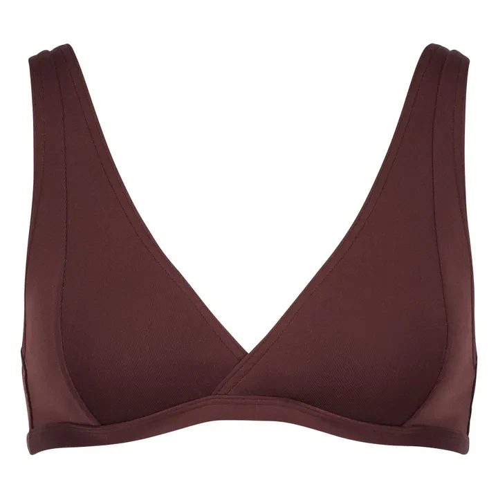 Haut de Maillot L'Exquis | Marron foncé