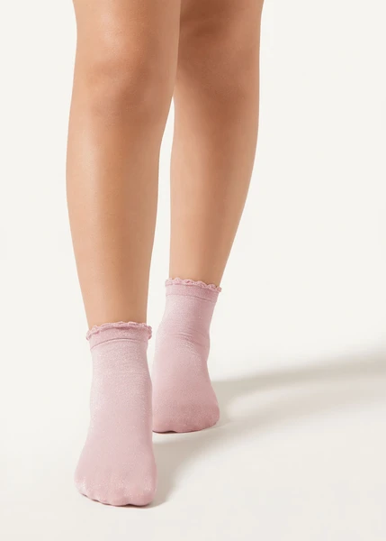 Chaussettes à paillettes pour fille