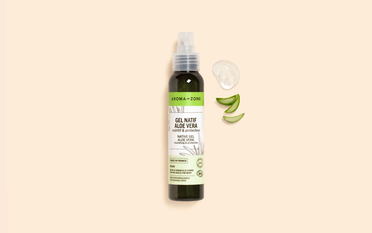Gel natif d'Aloe Vera BIO