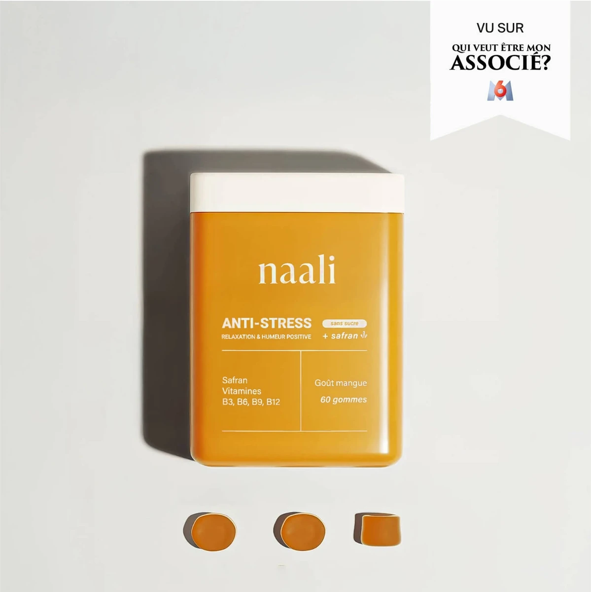 Gummies Anti-Stress au Safran