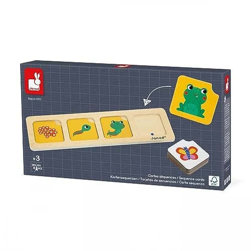 Janod - Classer des Actions Chronologiquement - Idéal préparation maternelle et petite section - Jouet Educatif Enfant - Dès 36 Mois, J05083
