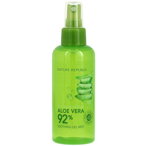 Nature Republic, Gel vaporisé apaisant à l'Aloé Vera, 5.07 fl oz (150 ml)