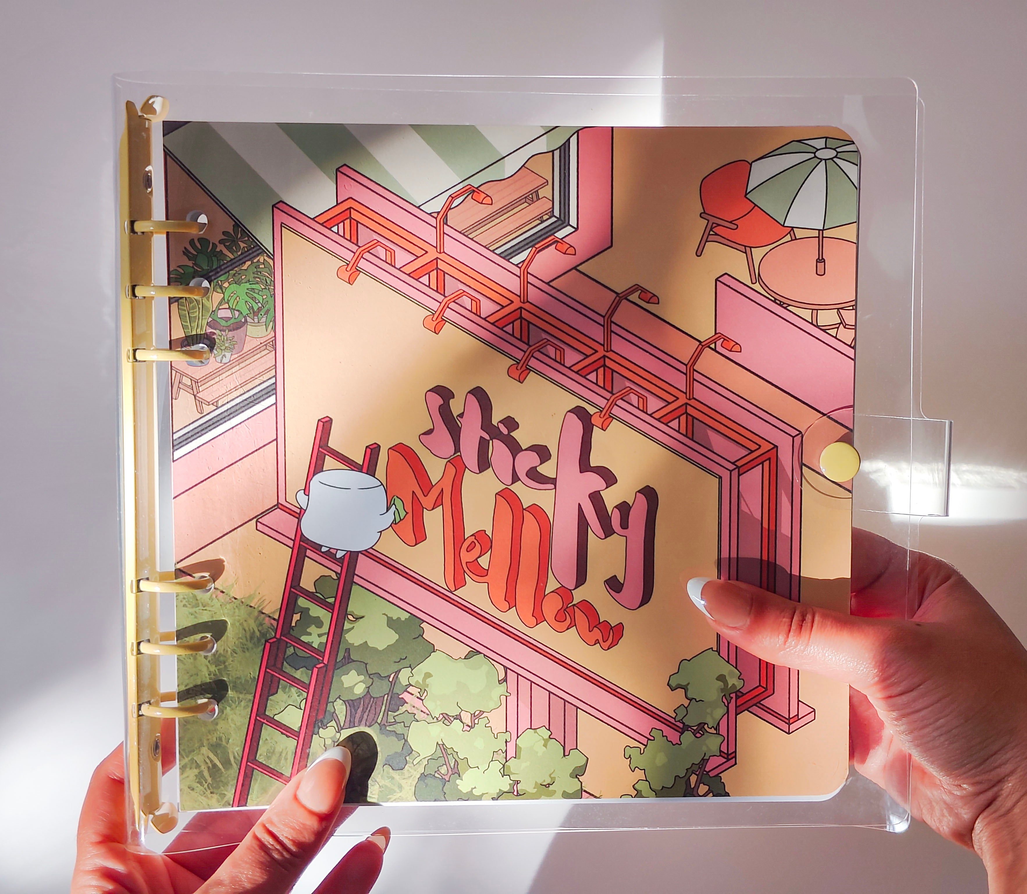 Sticky and Mellow Isometric sticker journal Votre wishlist sur Listy