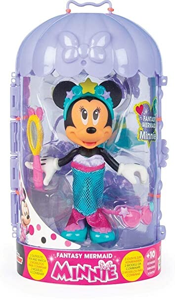 IMC Toys - Minnie Fashionista Fantasy Sirène - Fig 15 cm - 185760 - Disney : Amazon.fr: Jeux et Jouets