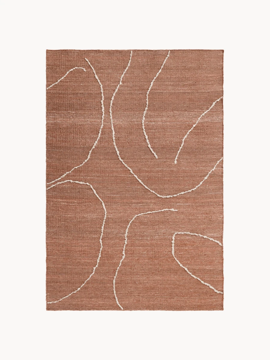 Tapis en jute tissé main Gesso | Westwing