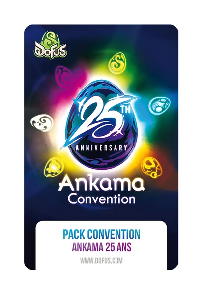 Carte DOFUS : Ankama Convention 25 ans