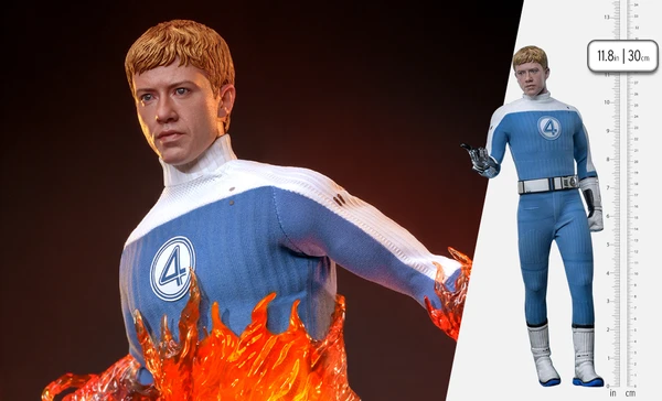 Human Torch Sixth Scale Figure by Hot Toys