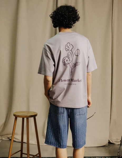 T-shirt imprimé devant/dos