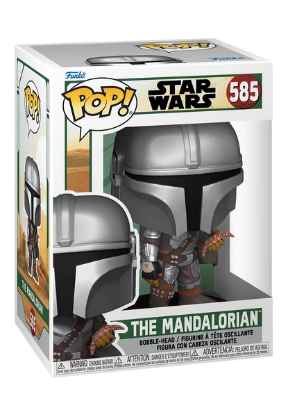 Boba Fett - Mando w/Pouch POP! Bobble Head - Funko Pop
