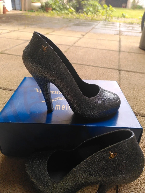Glitter Vivienne Westwood heels