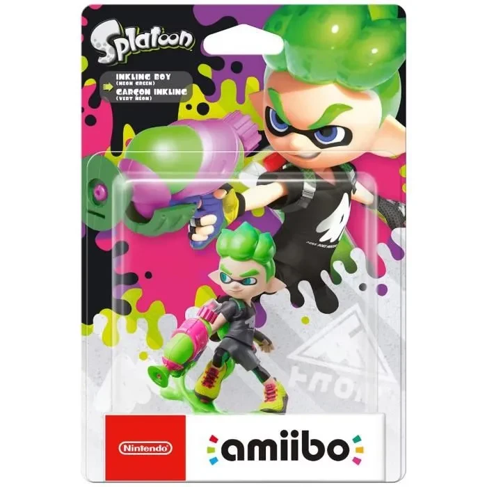 Figurine Amiibo - Garçon Inkling • Collection Splatoon