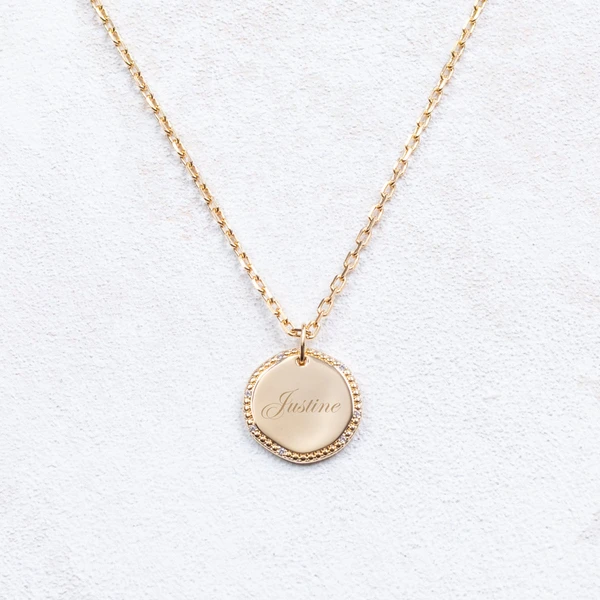 Collier Faustine - Personnalisable