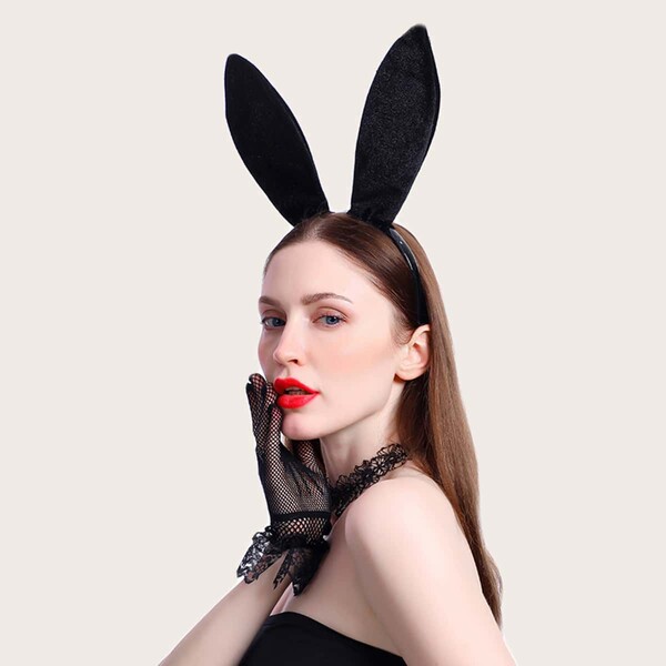 Cerceau de cheveux avec oreilles de lapin