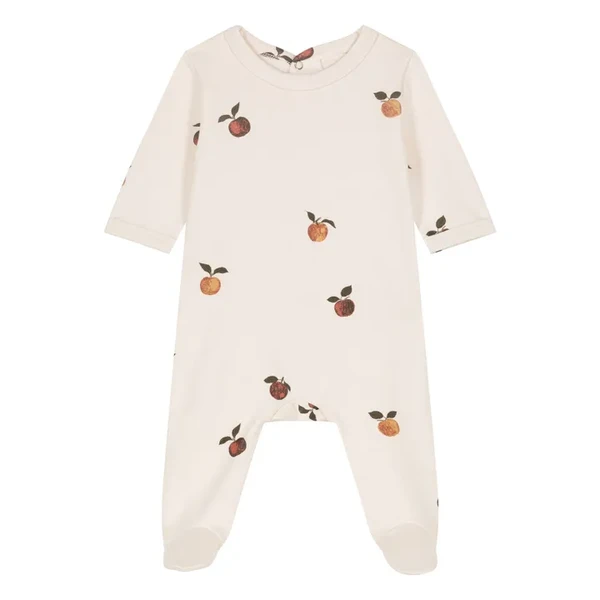 Studio Bohème - Pyjama Chubby Pommes - Ecru | Smallable