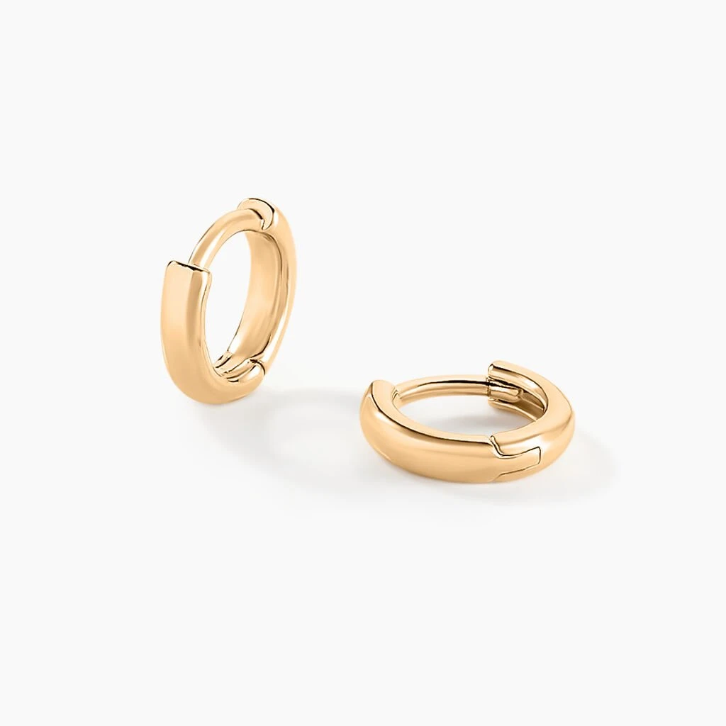 Créoles Plaqué Or Eva