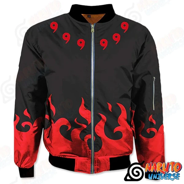 Naruto Bomber Jacket Uchiha Symbol