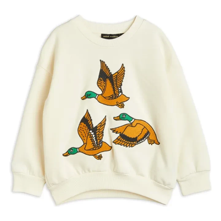 Sweat Canard Coton Bio | Ecru