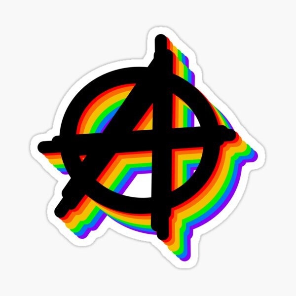 Anarchy Rainbow | Sticker