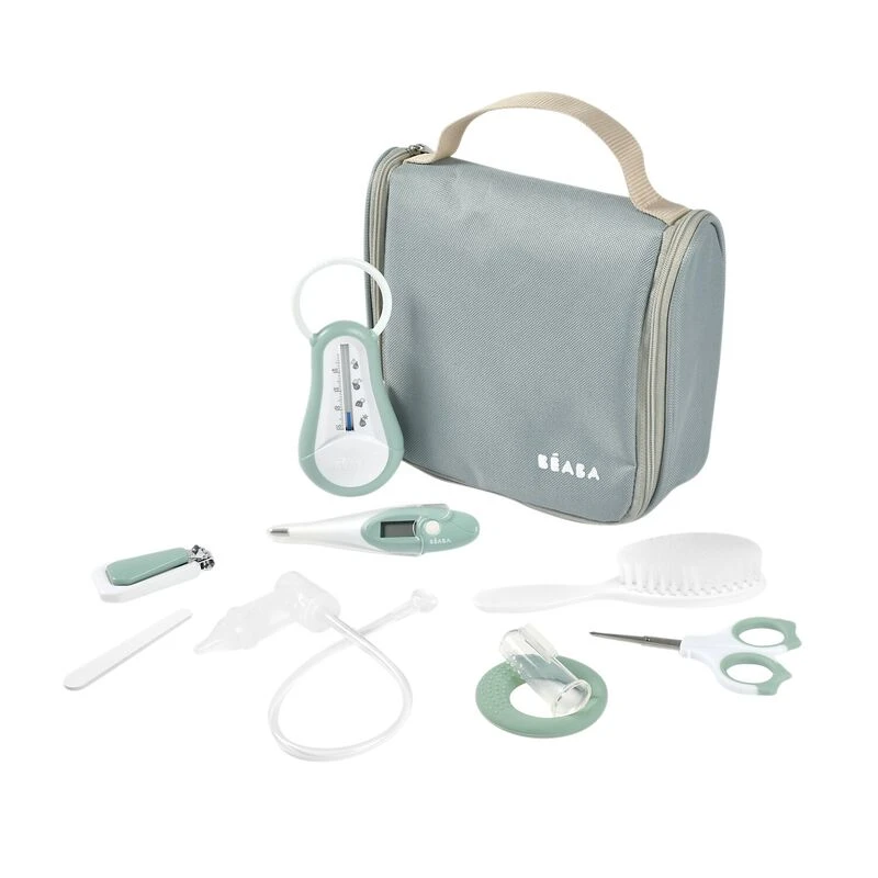 Trousse de toilette nomade Vert sauge